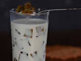 Resep es cincau susu kedelai. Resep Es Cincau Nutrijel Lembut Enak Dan Segar