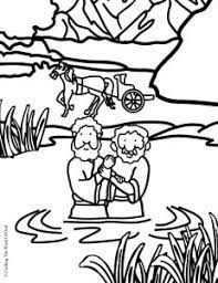 Isaiah and ahaz coloring page the gospel project unit 15 session 2. Philip And The Ethiopian Coloring Page Crafting The Word Of God