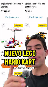 Nuevo Set de Lego Mario Kart Shy Guy