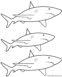Download and print these great white shark coloring pages for free. 3 Great White Sharks Coloring Page Sea Marine