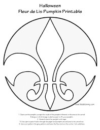 Fleur De Lis Pumpkin Carving Stencil Pumpkin Stencil Pumpkin Carvings Stencils Pumpkin Carving Templates