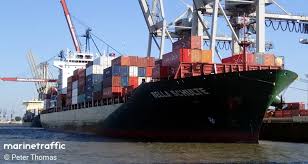 SPYROS V, Container ship, IMO 9453365