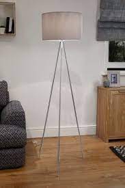 Mila Tripod Floor Lamp Floor Lamps Uk Tripod Lamp Living Room Tripod Floor Lamps