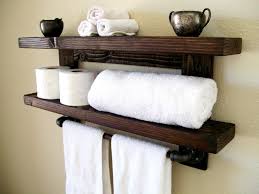 This bahtroom towel rack is perfect to tidy up your bathroom, and to use your bathroom space optimally. 32 Practical Diy Towel Holders That Are Simple Yet Pleasurable Photos Decoratorist