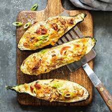 Vegetarisch Gefullte Zucchini Aus Dem Ofen Rezept Kuchengotter Gefullte Zucchini Zucchini Rezepte Vegetarisch Rezepte
