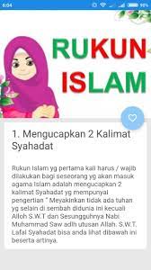 Urutan rukun islam dan penjelasannya. Rukun Islam Dan Penjelasannya For Android Apk Download
