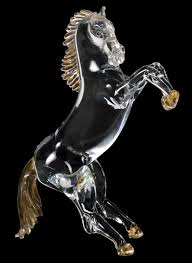 Guy create the ferrari horse by blowing it from glass. Lot Murano Glass Horse Figurine By Signoretto