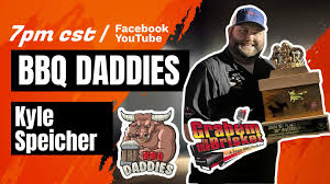 We've got Kyle Speicher of @bbqdaddies tomorrow night! Don't miss it!!  #grabeminthebrisket #bbqdaddies #bbq #champion