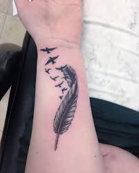 Cute thin colorful twisted feather tattoo design. 46 Feather Tattoo Designs Ideas Design Trends Premium Psd Feather Tattoo Design Feather Tattoo Wrist Feather Tattoo