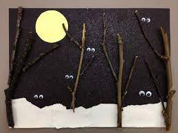 Nocturnal Storytime Sturdy For Common Things Halloween School Classroom Crafts Preschool Crafts