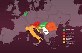 Kako se menjala slika stare dame od mapa evropa karta evrope, mapa evrope sa drzavama i glavnim. Srpski Drzavljani Ne Mogu U Sloveniju Austriju Nemacku Kossev