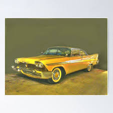 Image result for Sunflower Yellow 1958 Plymouth
