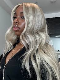 Blonde wig thread