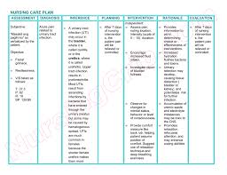 Women have a lifetime risk of over 50 percent of developing a urinary tract infection (uti). Nursing Care Plan Uti