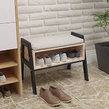 Amazon Com Ansley Hosho Stackable Entryway Shoes Bench Seat Rack Wood Shoe Cabinet With Sto Bench With Shoe Storage Shoe Rack With Seat Entryway Bench Storage
