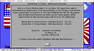 Knowing about these events helps you get a better understanding of why the world is as it is today. World War Ii Trivia Screenshots For Dos Mobygames