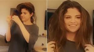 Divide a section of hair starting from fringe area to crown. Selena Gomez Shares Results Of Trying Upside Down Braid Hack For Wavy Hair Photos Allure