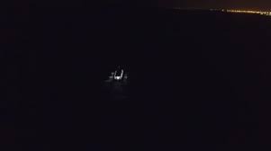 Boat in the middle of the ocean at night. Boat Ocean Night Stock Video Footage Royalty Free Boat Ocean Night Videos Pond5