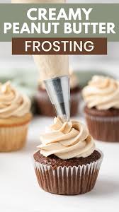 Peanut Butter Frosting Video Recipe Video Frosting Recipes Cupcake Recipes Chocolate Desserts