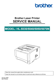 Maybe you would like to learn more about one of these? Brother Hl 5030 B W Laser Printer Service Manual Pdf Download Manualslib