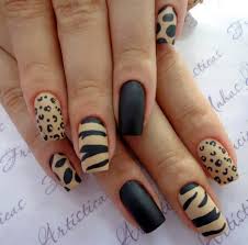 Black And White Cheetah Print Nails Nail Art Nail Nails Nailart Unha Unhas Unhasdecoradas Oncinha Leopard Tigre Tiger A Animal Nails Animal Print Nails Art Nail Art Designs