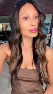 The hair is hairing. , My gorge friend @rhysmitchellharrison nails my  colour every time. , We went in with some phased in highlights for a  natural lived in look. I'm loving the dark side so nothing ...