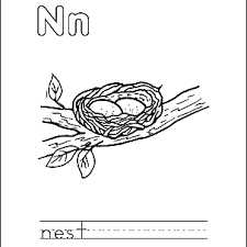 Select from 35429 printable coloring pages of cartoons, animals, nature, bible and many more. Letter N Coloring Book Free Printable Pages