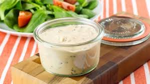 Homemade Thousand Island Salad Dressing Recipe Big Mac Salat