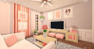 My dream bedroom living room wall decor ideas. Code Rose On Twitter Blush Family Budget Home 30k Https T Co Ik9vw0izsd Roblox Bloxburg Welcometobloxburg