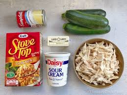 Rotisserie Chicken Zucchini Casserole Easy Dinner Recipe For The Family Recipe In 2020 Recipes Rotisserie Chicken Clean Eating Recipes For Dinner