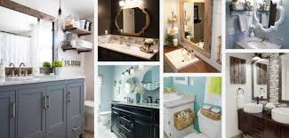With little room for an extra cabinet or standing shelves, one of the best small bathroom storage solutions is to think up. 28 Best Budget Friendly Bathroom Makeover Ideas And Designs For 2021