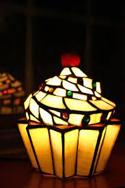 A Little Something To Lighten The Mood Stained Glass Lamps Tiffany Lamps Glass Lamp