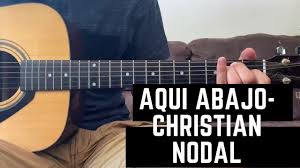 Carin león está en la posición 20 del ranking de esta semana, su mejor puesto ha sido el 5º en junio de 2020. Aqui Abajo Christian Nodal Tutorial Guitarra Acordes Letra Chords Chordify