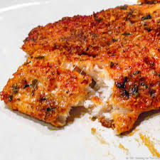 oven baked parmesan crusted tilapia