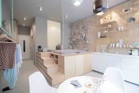 When working with a smaller living space, your goal, according to michelle crouch writing for reader's digest, should be to remove clutter not create more storage space. 3 Smart Storage Systems Maximize Space In A Tiny Studio Apartment In Budapest Dwell