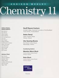Addison Wesley Chemistry 11 [Book]