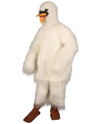 Download Hpo White Swan Costume With Mask Long Synthetic Fibers Bundle