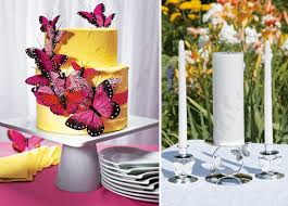 The metal stake is thin, easy to bend on the branch, bird house and you can adjust its length. Butterfly Themed Wedding Accessories And Favors