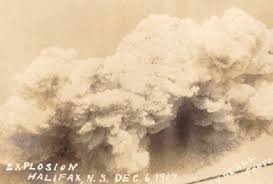 1917 Halifax Explosion Blast Cloud Photographs