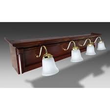 From led decorative surface mount, wall sconces, wet location vanity lights and outdoor lanterns and wall cylinders, rp lighting and fans can be your complete source for multifamily, single family, hospitality, residential lighting projects. Kingston Vanity Light Bar Cherry 48 Home Surplus