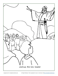 800 x 1106 jpeg 381 кб. Joshua The New Leader Coloring Page