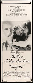 Coming Home 1978 Vintage Insert Movie Poster Jane Fonda Jon Voight Free U S Shipping Movie Posters Jane Fonda Coming Home 1978