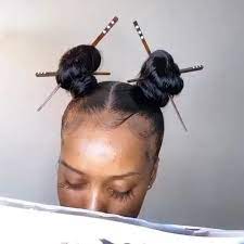 Sooo Cute Hairstyle With Chopsticks Follow Aligracehair For More Hair Inspiration Click Link Video Hair Styles Growing Out Short Hair Styles Hair Inspiration