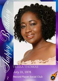 HAPPY 41st BIRTHDAY Tressa Thomas, singer and actress. Tressa's feature  film debut was the Robert Townsend film, The Five Heartbeats, in which she  played Townsend's little sister and was featured with R&B