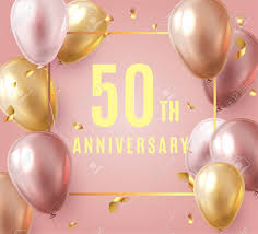 May you get many more years of life together to celebrate with your love getting stronger and stronger with time. Vector Stock Elegant Pink Balloon Happy Anniversary 50 Year Party Royalty Free Cliparts Vectors And Stock Illustration Image 114919868
