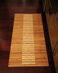 Bamboo Kitchen Bath Mat Natural 20 Solid Hardwood Floors Bamboo Landscape Bamboo Flooring
