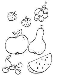 Frutas Dibujo Para Colorear E Imprimir Caracteristicas de frutas para colorear: frutas dibujo para colorear e imprimir