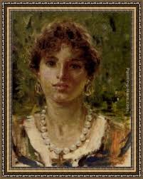 A Portrait of Joe Childs, The Rothschild's Jockey Framed Paintings for Sale 