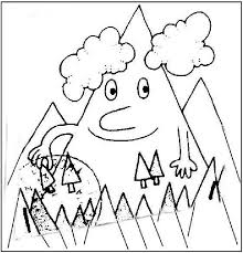 La Montagna Disegni Da Colorare Art Fictional Characters Character