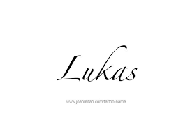 Bildergebnis Fur Tattoo Name Lukas